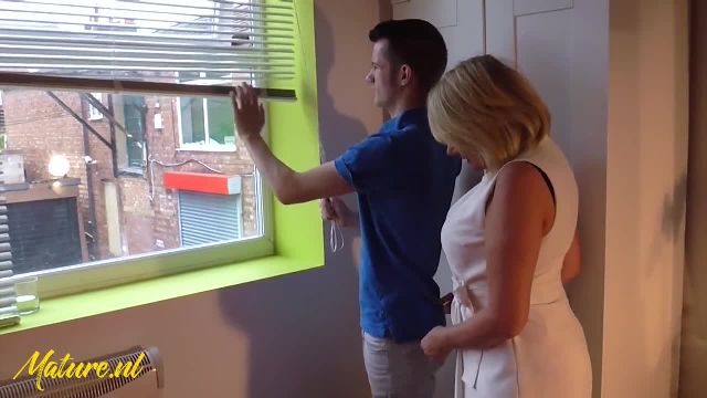 British Housewife Seduced Young Handyman Into Fucking Her - 1