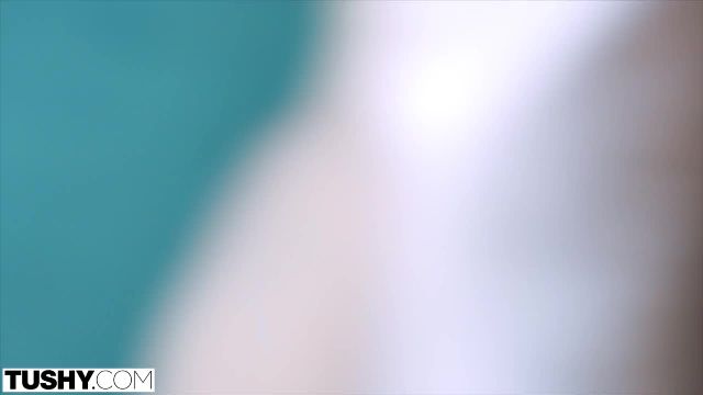 TUSHY Stunning Nancy seduces coworker for her anal fantasy - 2