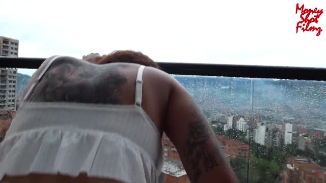 Hot Public Sex On Our Balcony In Medellin - 5