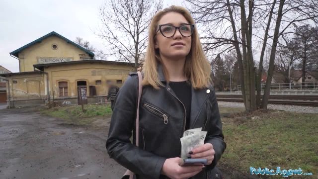 Public Agent - She is just 18 but she knows how to suck and fuck a big dick in a basement - 3